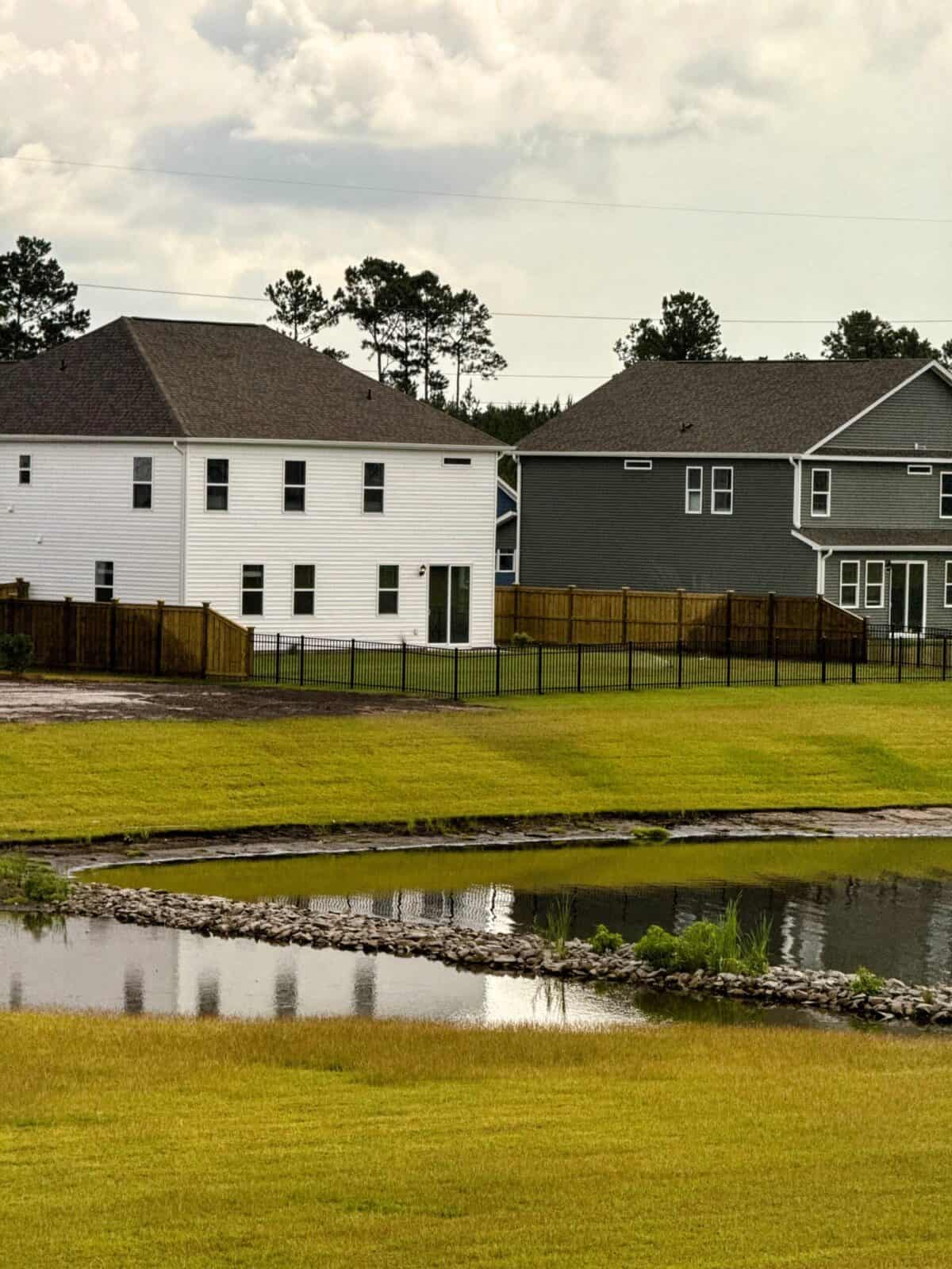 New construction homes on large lots in Hampstead, NC, the first stop of a weekend in Wilmington
