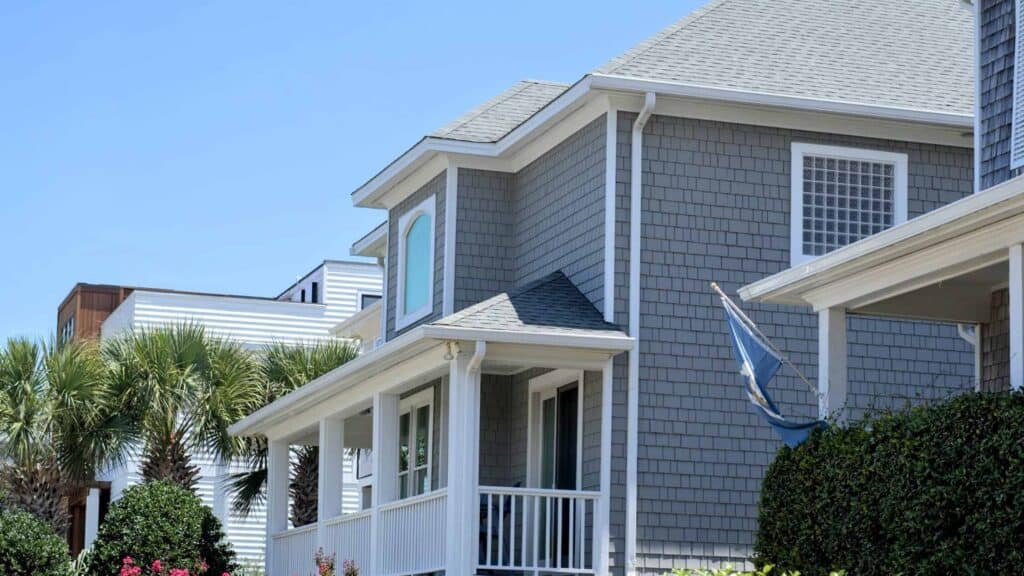 Well-kept coastal home with a tidy front garden, the kind of first impression to aim for before selling a house in Wilmington NC
