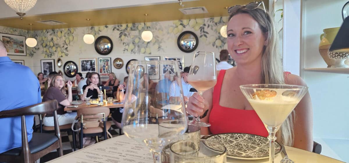 Fortuna Cucina Italiana in Wilmington, NC: Fresh Pasta, Lemon Wallpaper and Our New Date Night